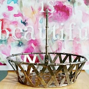 STUDIO SILVERSMITHS | Silverplated Metal Ba